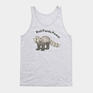 Red Panda Power Tank Top